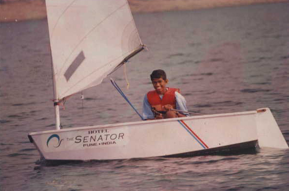 Prasad Shelar Optimist Sailing India